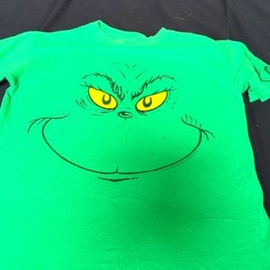Grinch bright green t-shirt size small